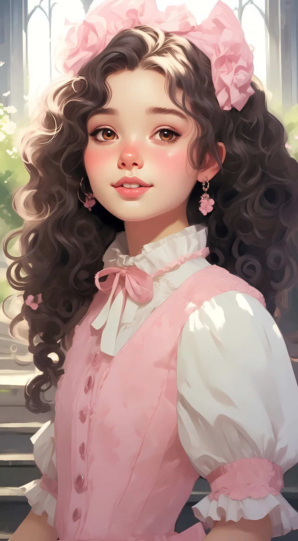ai character: Luna Eva background