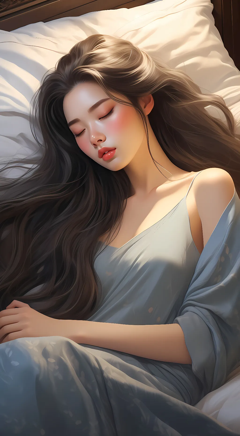 ai character: sandy background