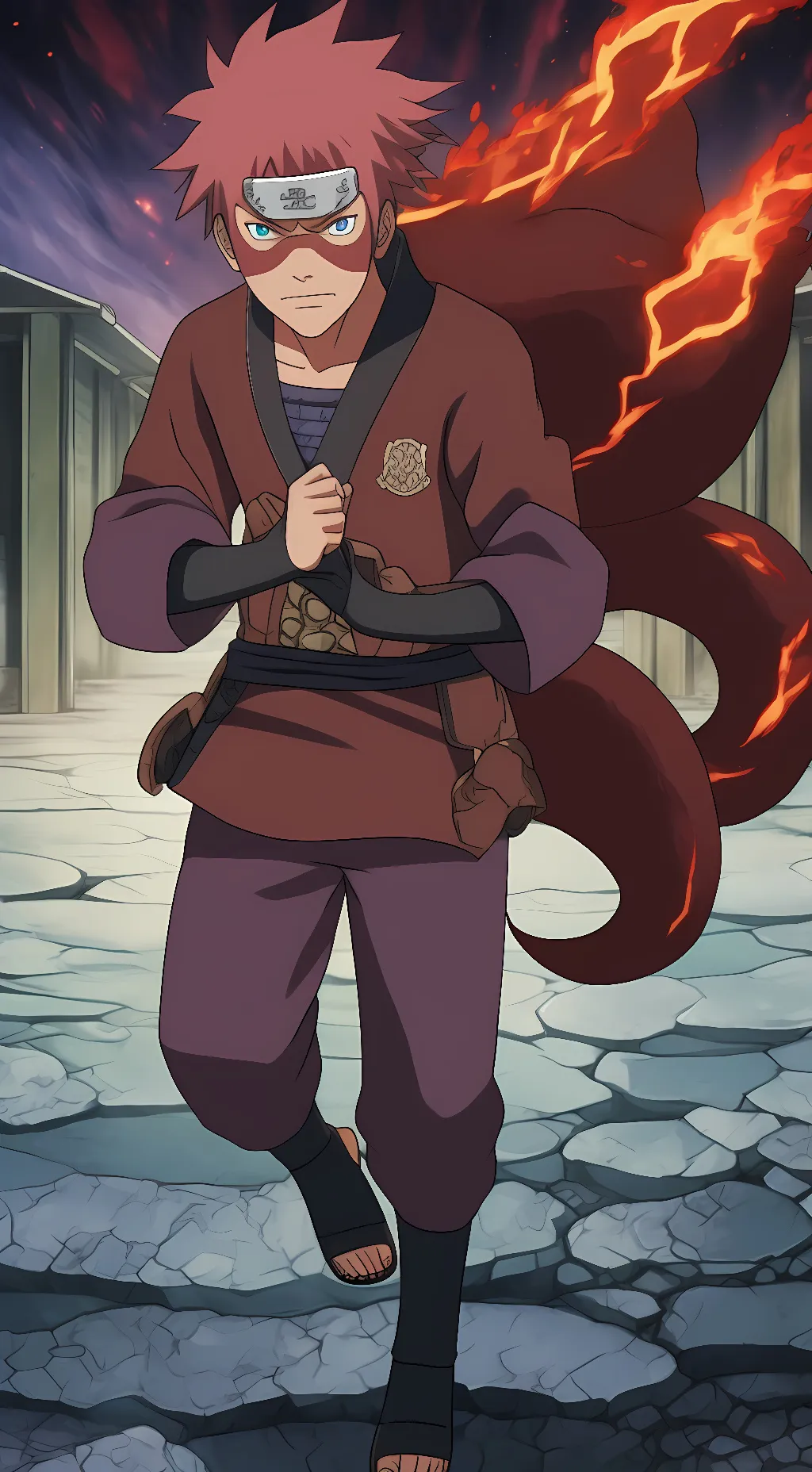 ai character: Roshi (jinchuriki) background