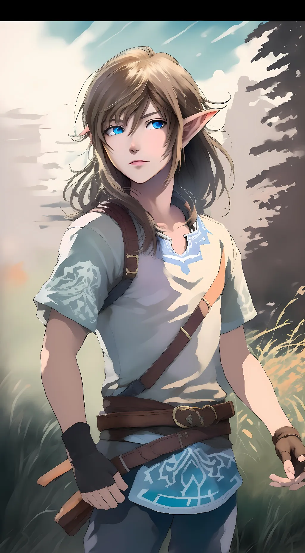 ai character: Wild background