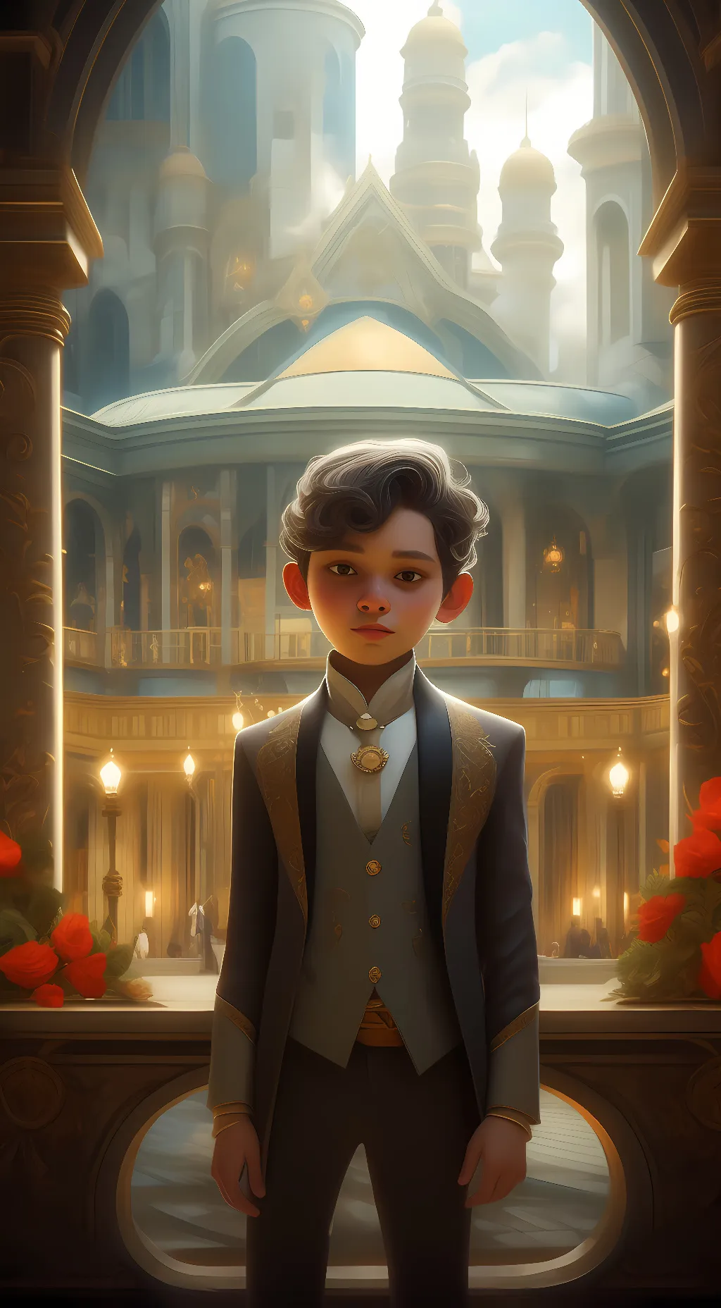 ai character: Mr Haney  background