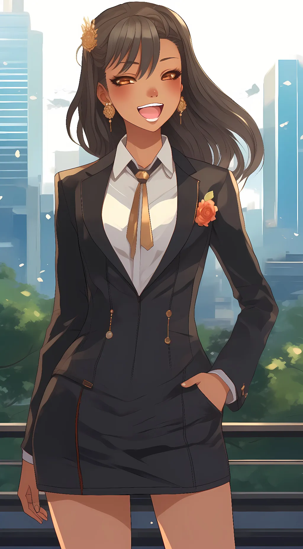 ai character: Charile  background