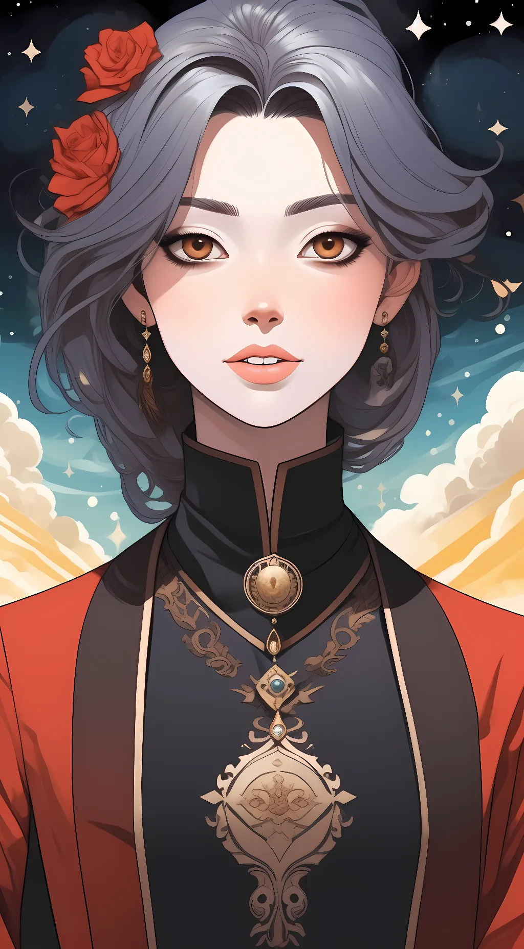 ai character: Vivienne Hale background
