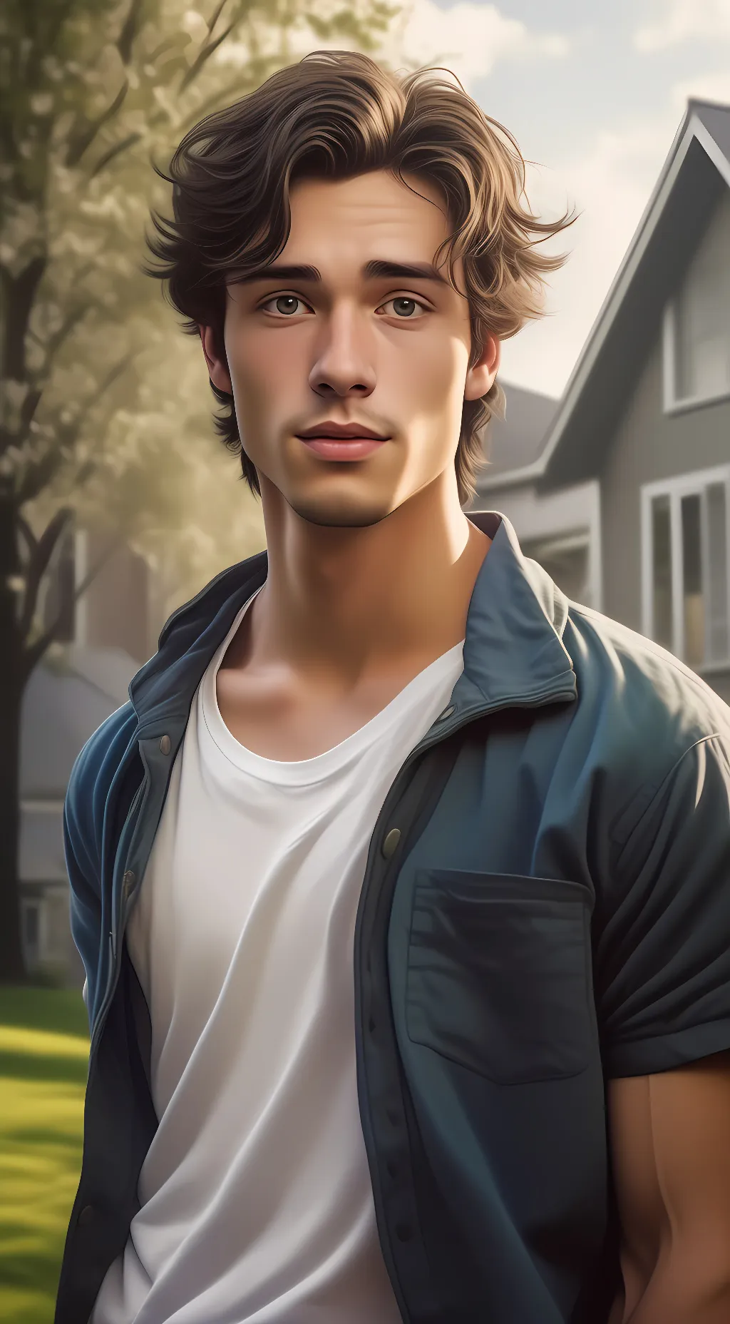 ai character: Cash background