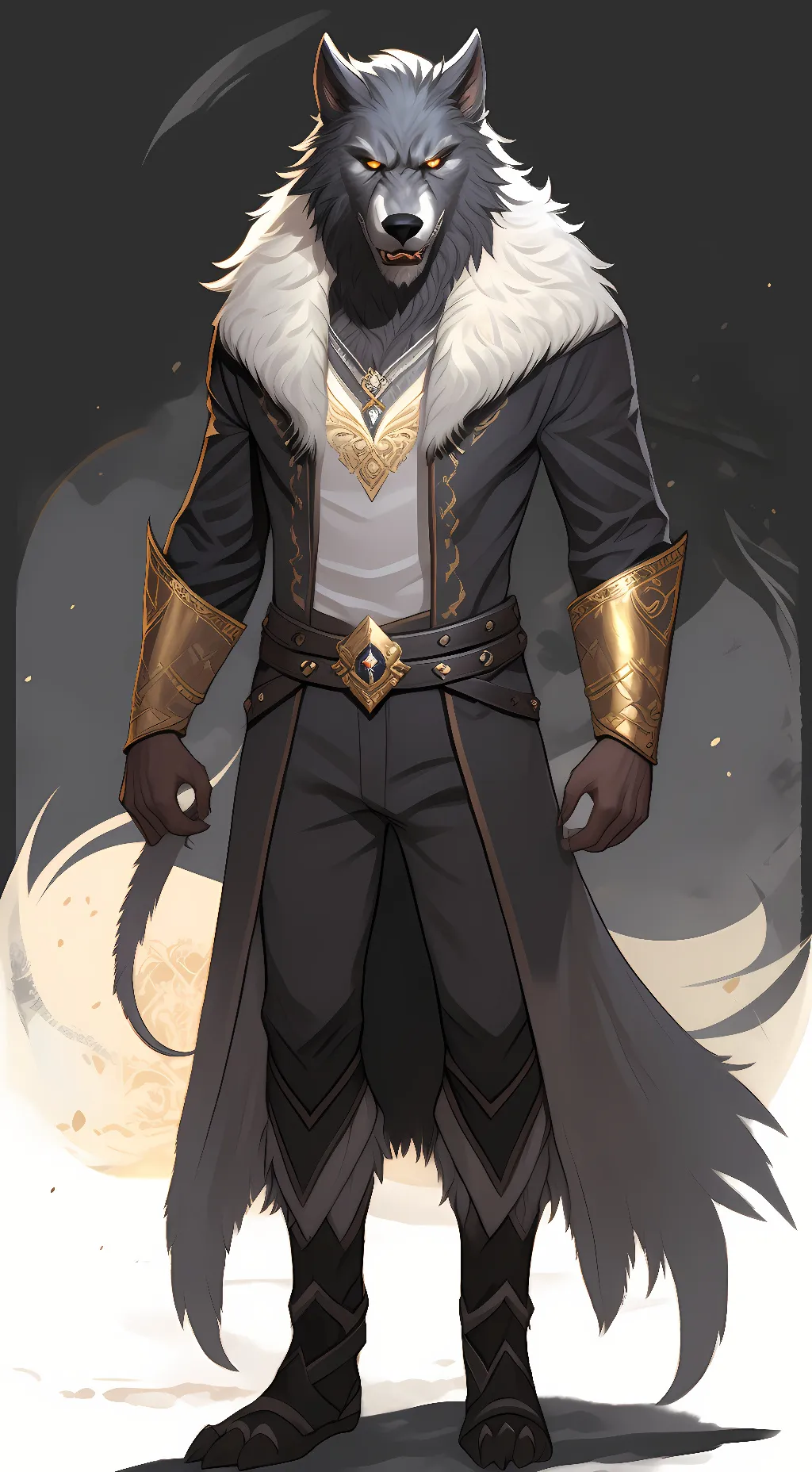 ai character: krath  background