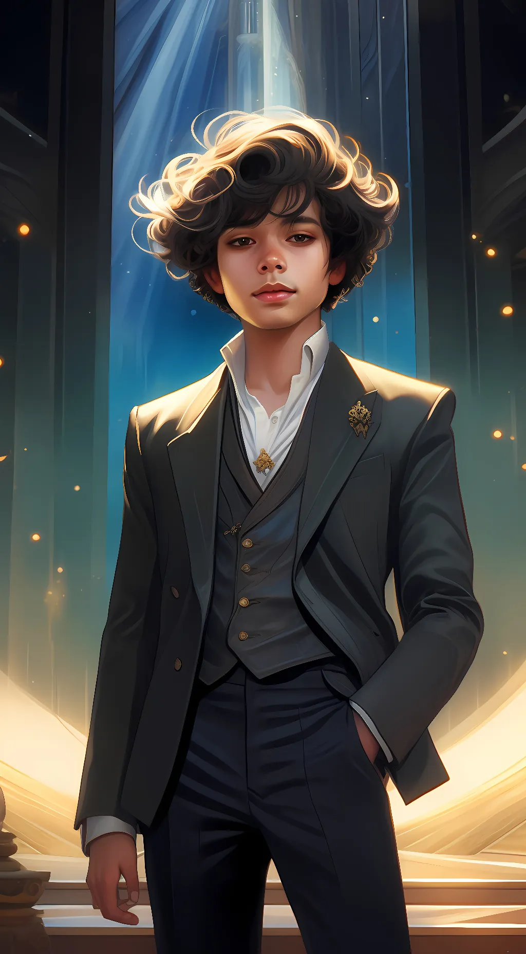 ai character: Andre background