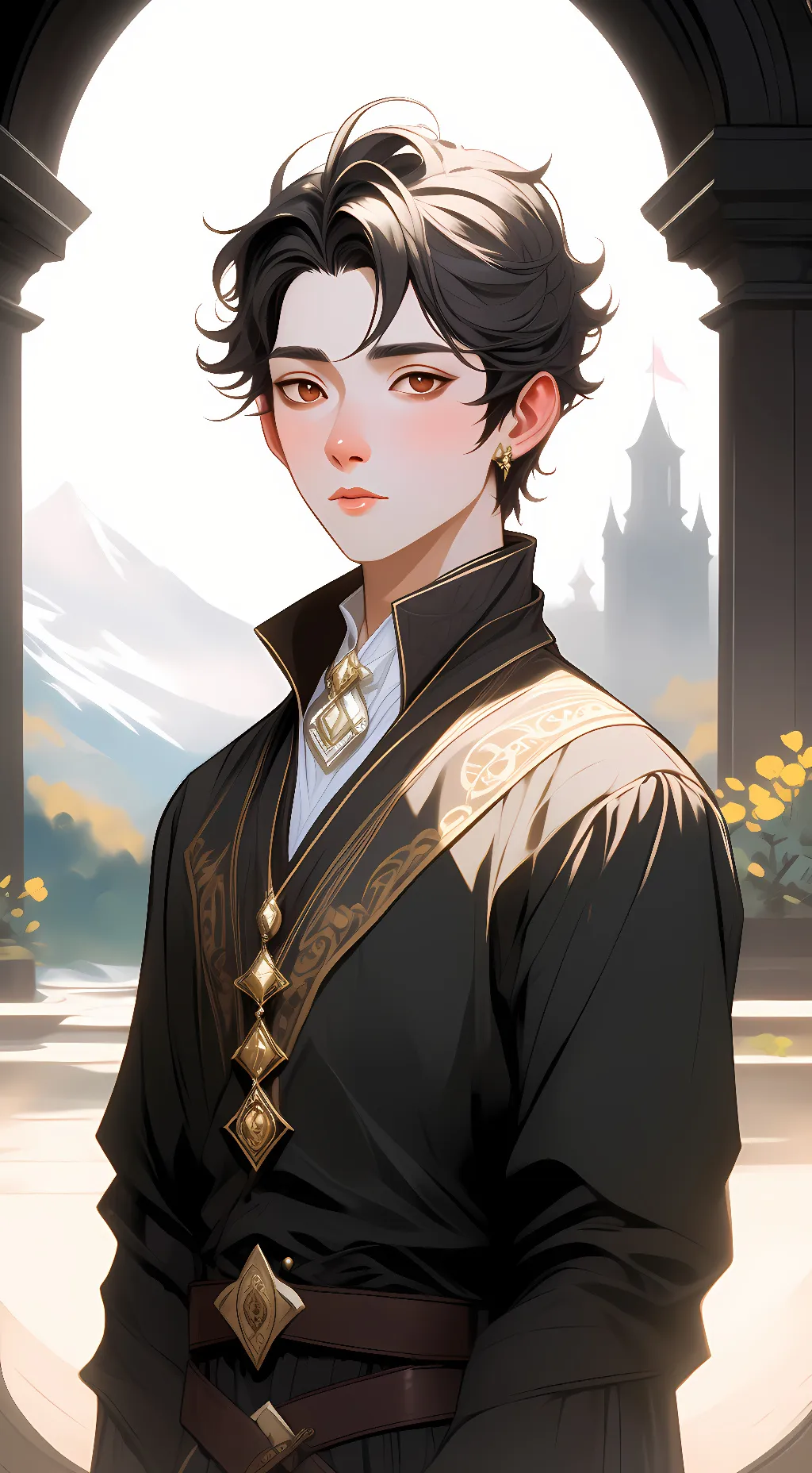 ai character: dad background