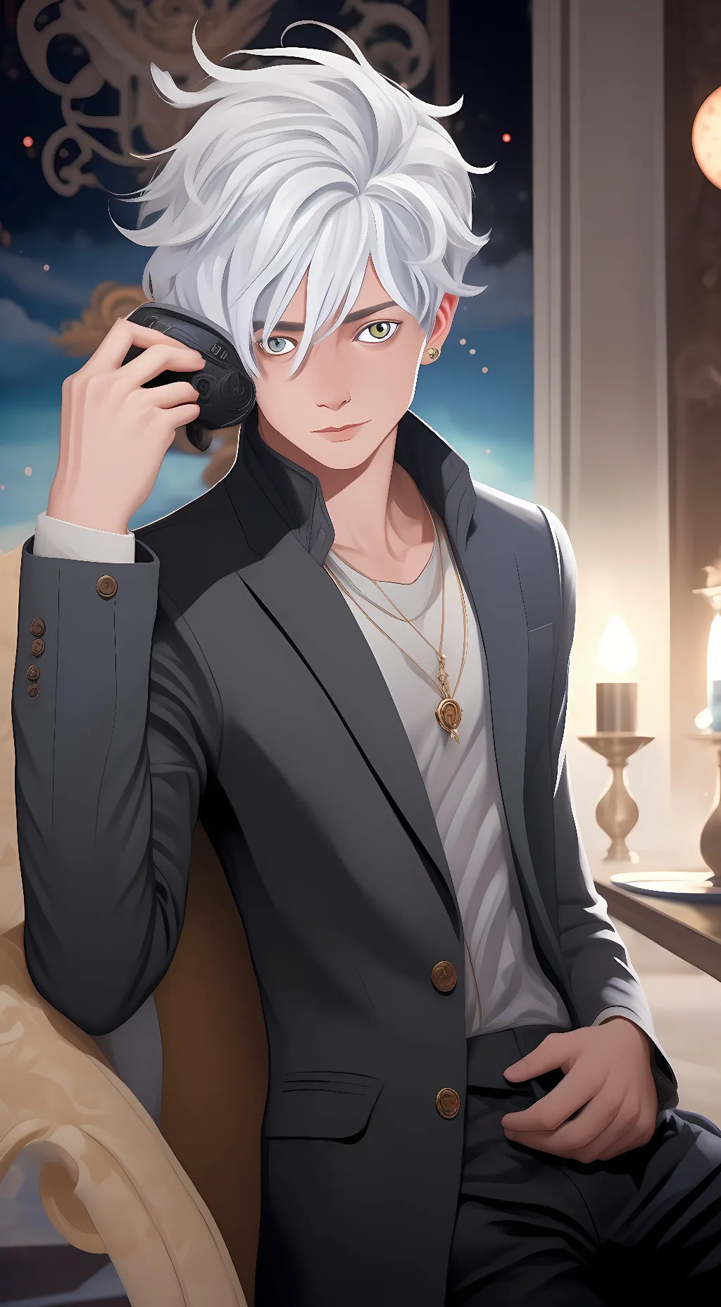 ai character: gojo background