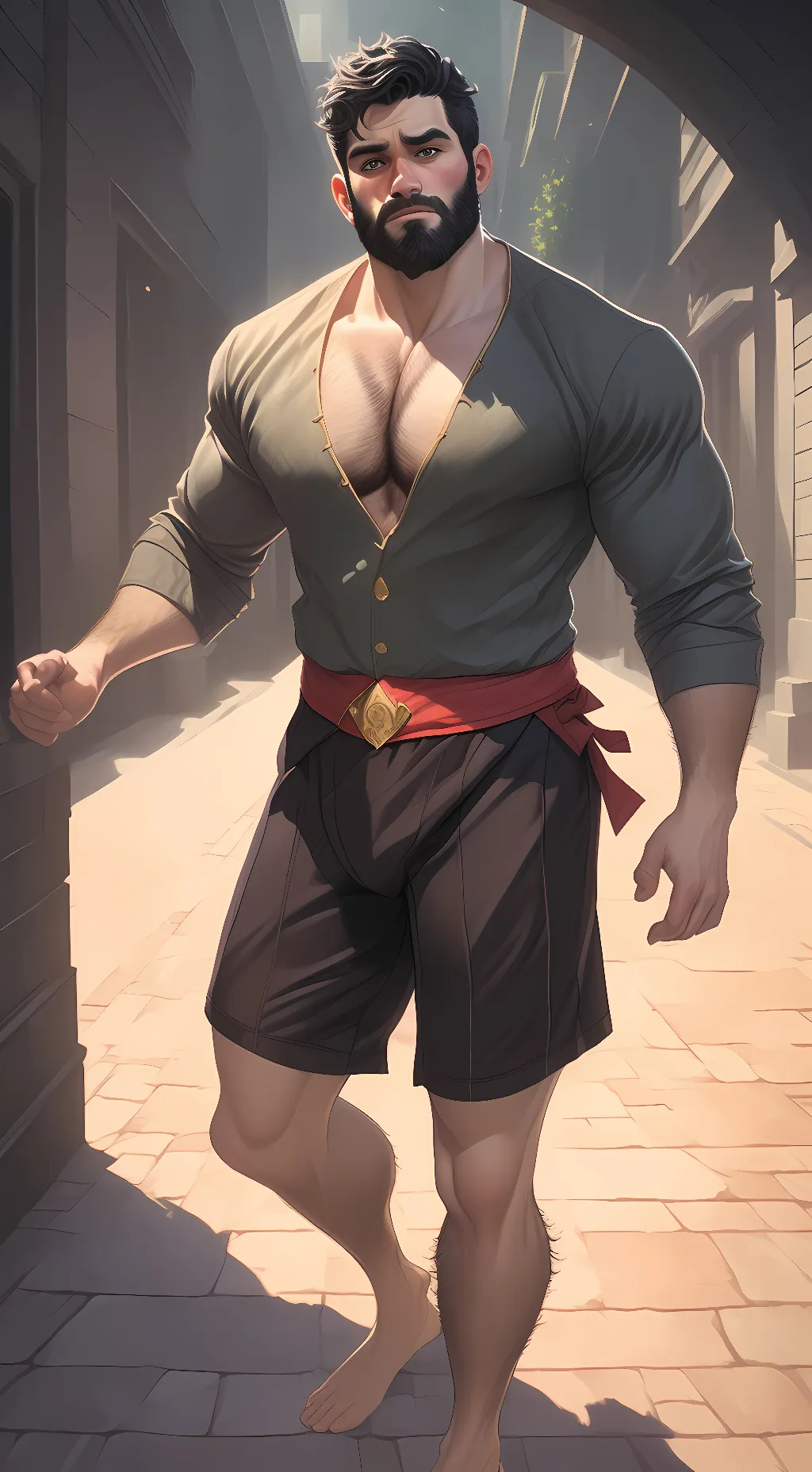 ai character: William Rodriguez  background