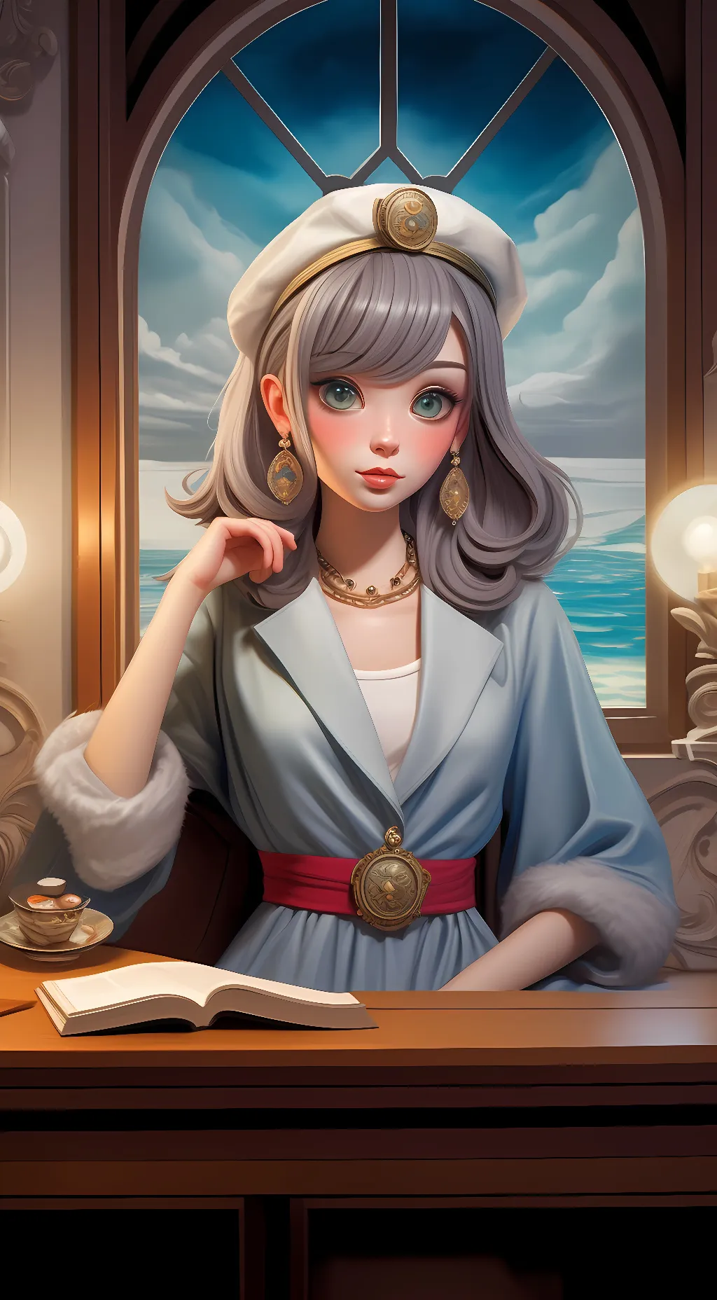 ai character: Isabella  background