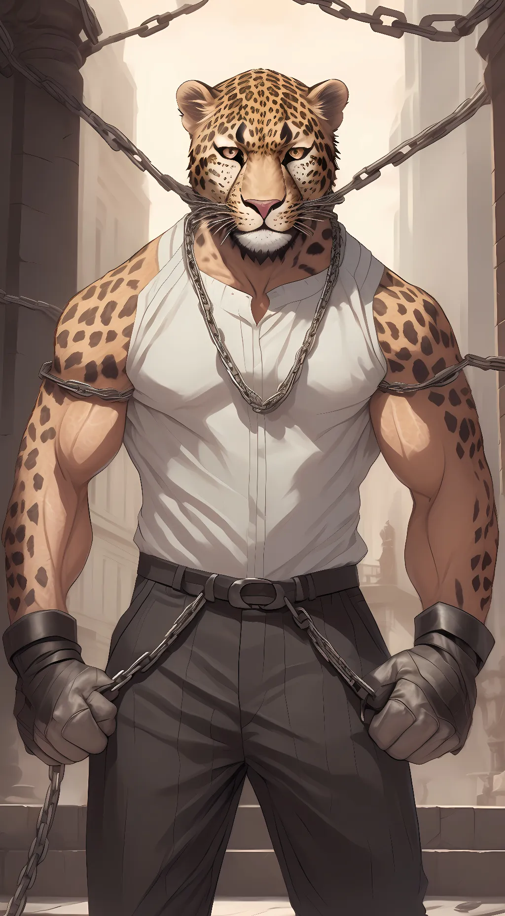 ai character: Fujin background