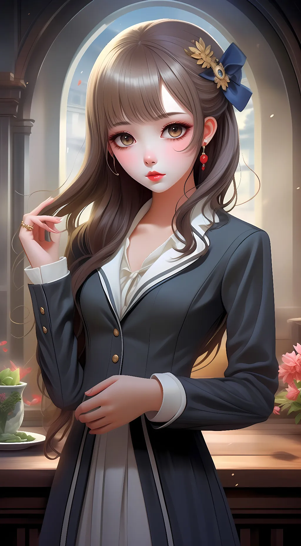 ai character: nyxx background