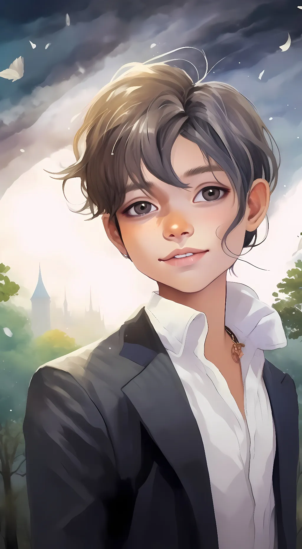ai character: Alejandro  background