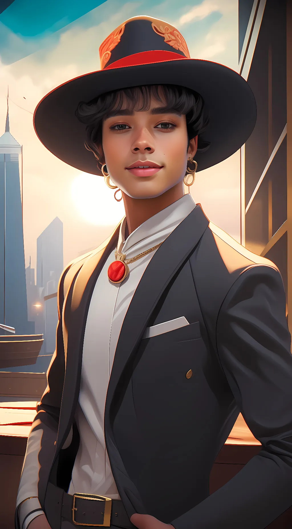 ai character: alex background