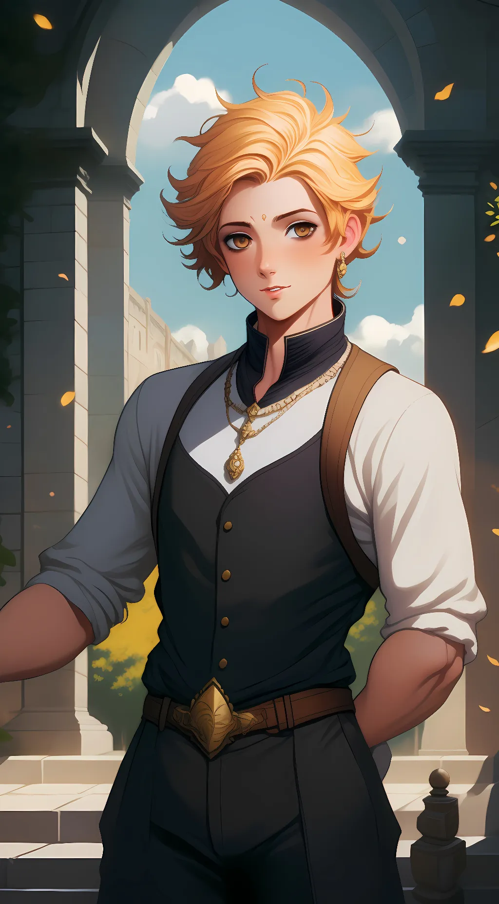 ai character: daniel  background