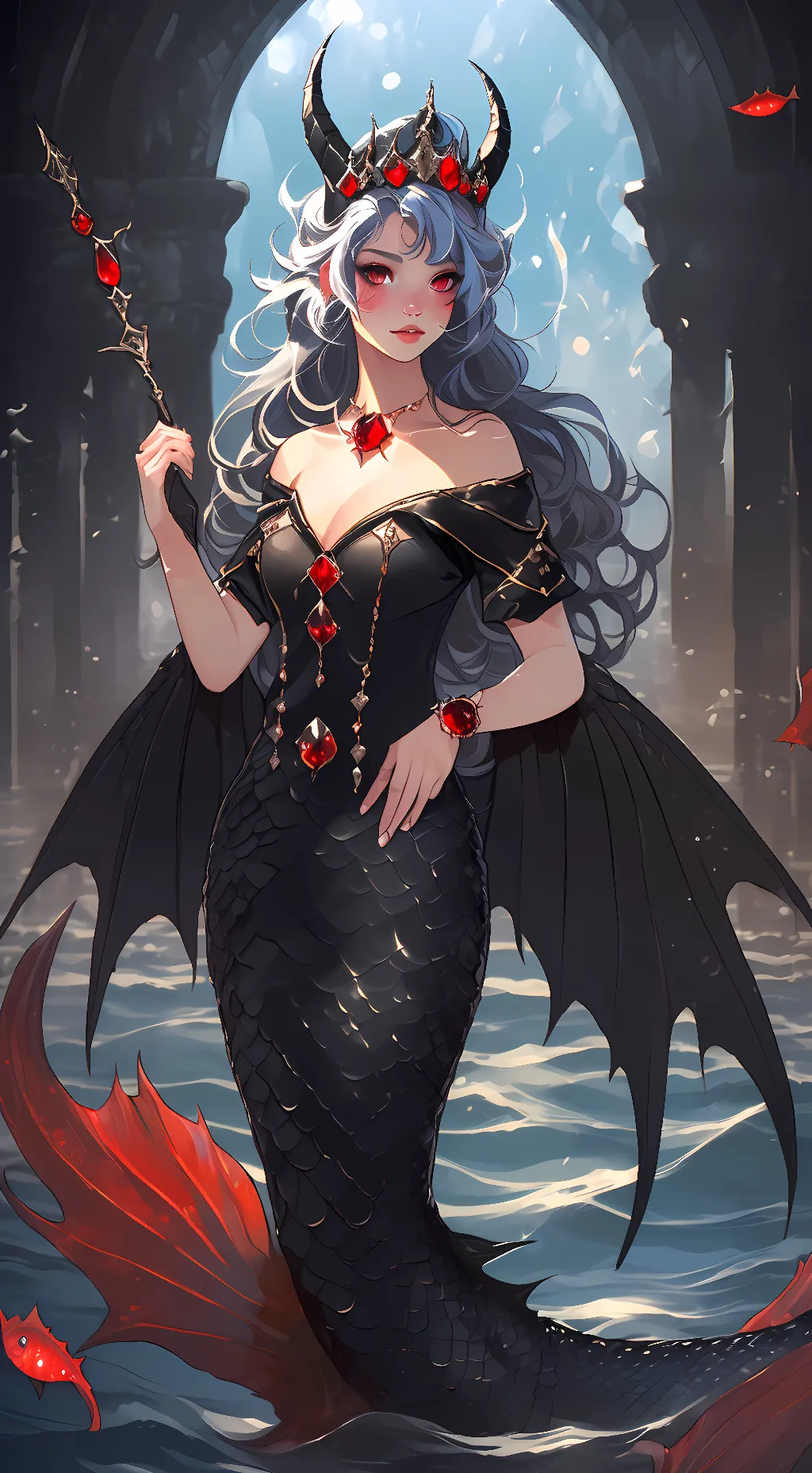 ai character: 🥀Siren 🥀 background