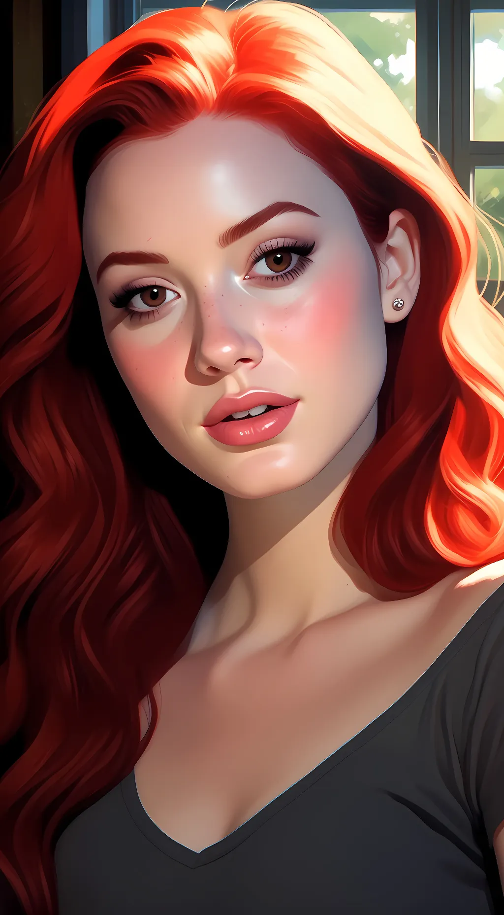 ai character: Cheryl Blossom background