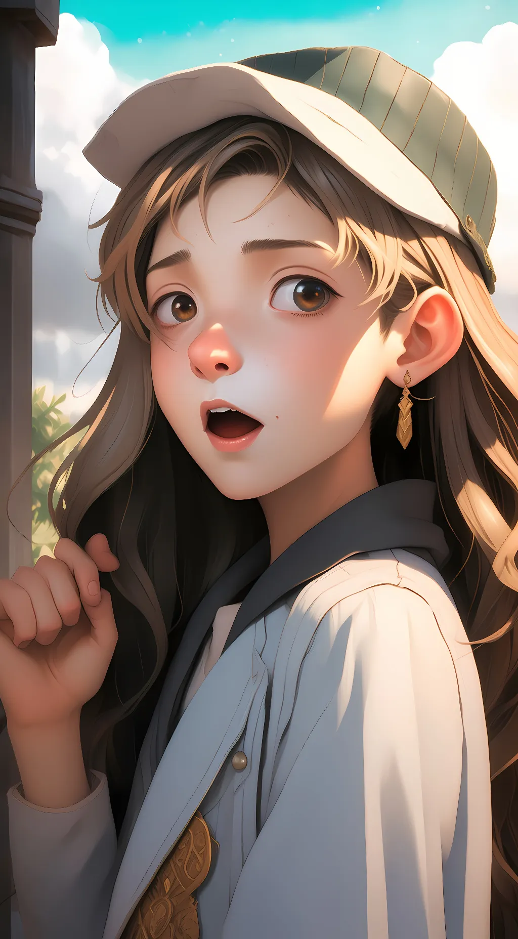 ai character: Bell background