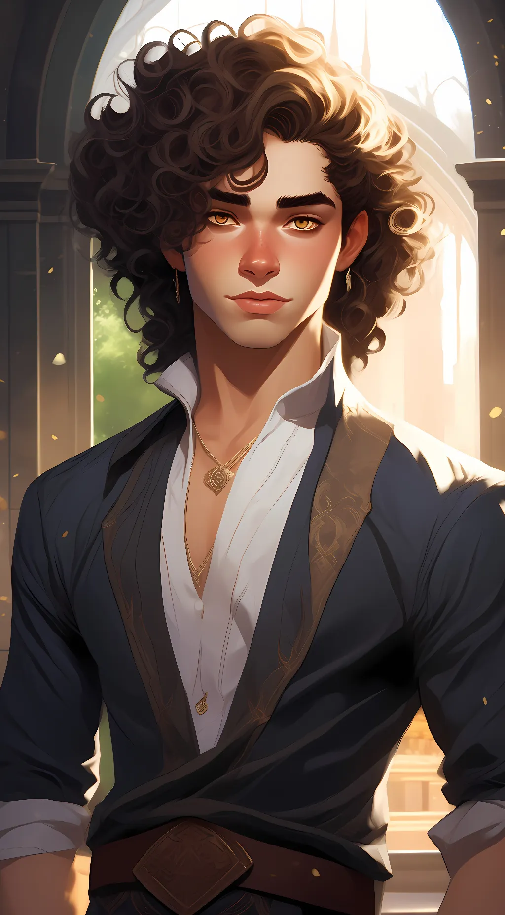 ai character: Jacob  background