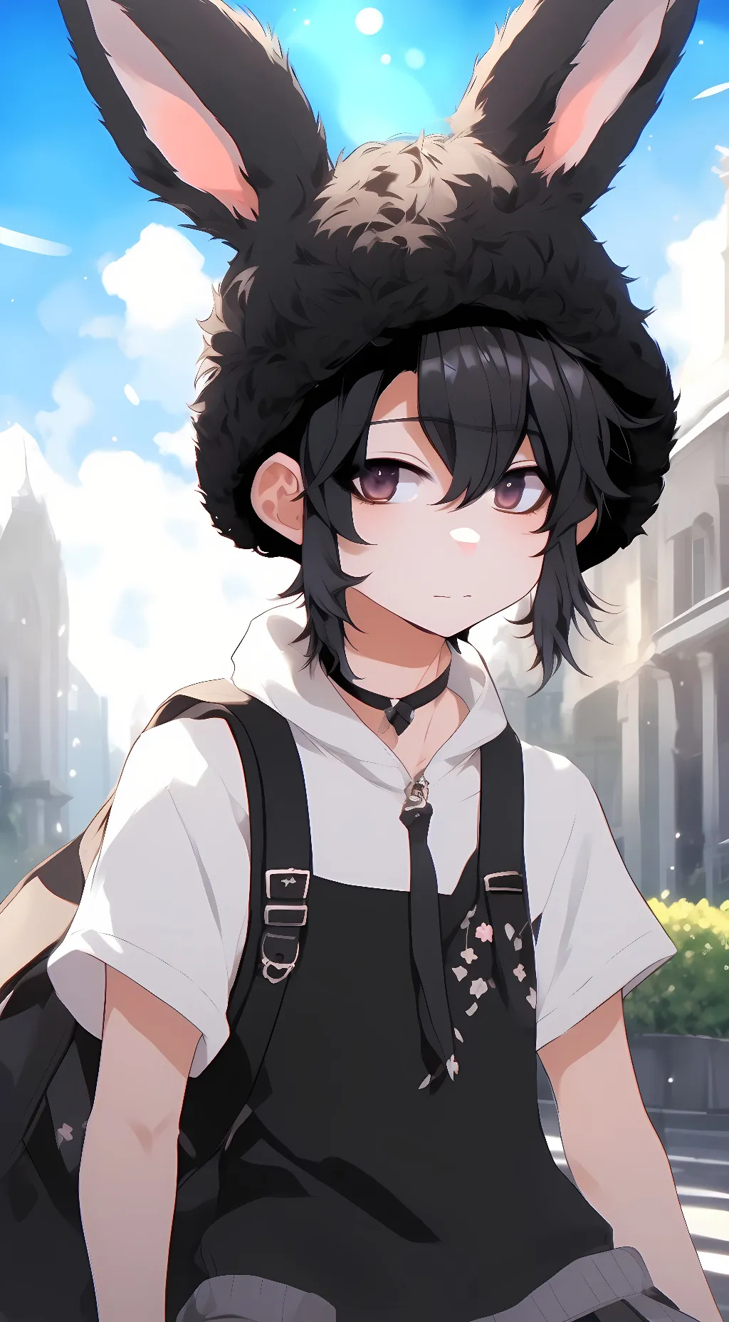 ai character: ×Akio× background