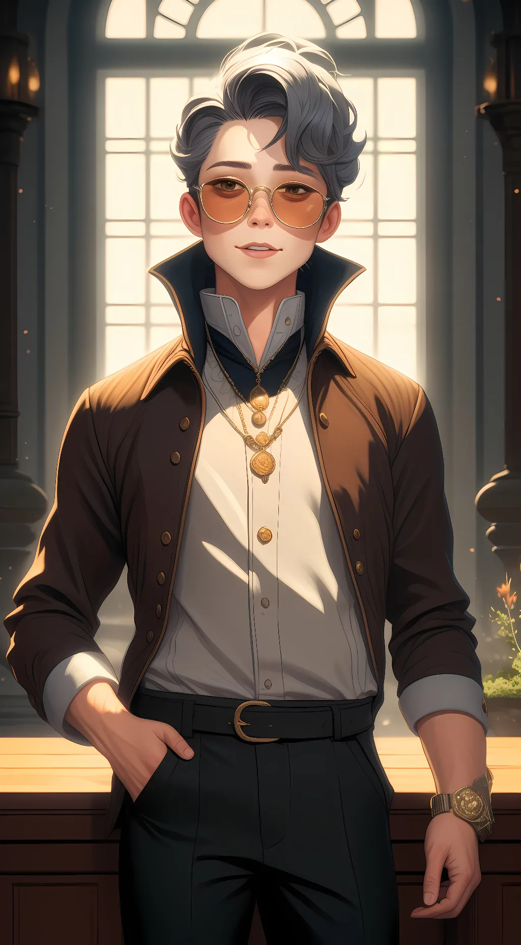 ai character: Michael background