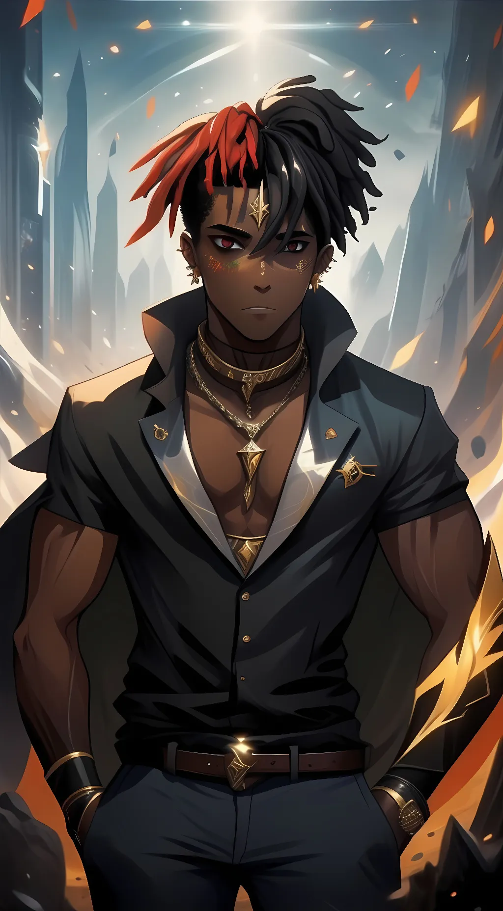 ai character: Evan d background