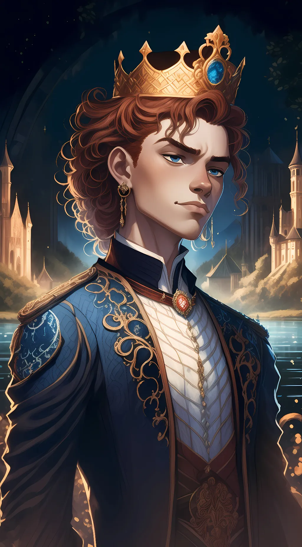 ai character: Aaron  background