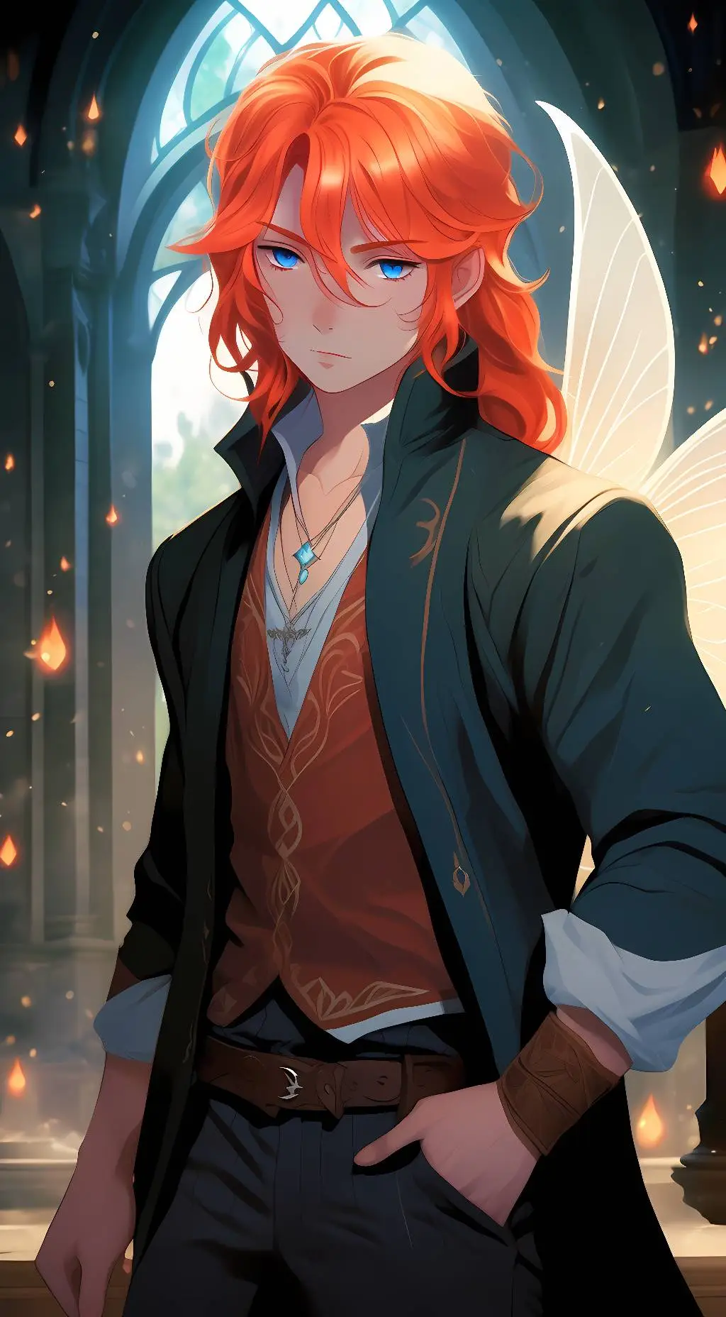 ai character: Lafalle  background