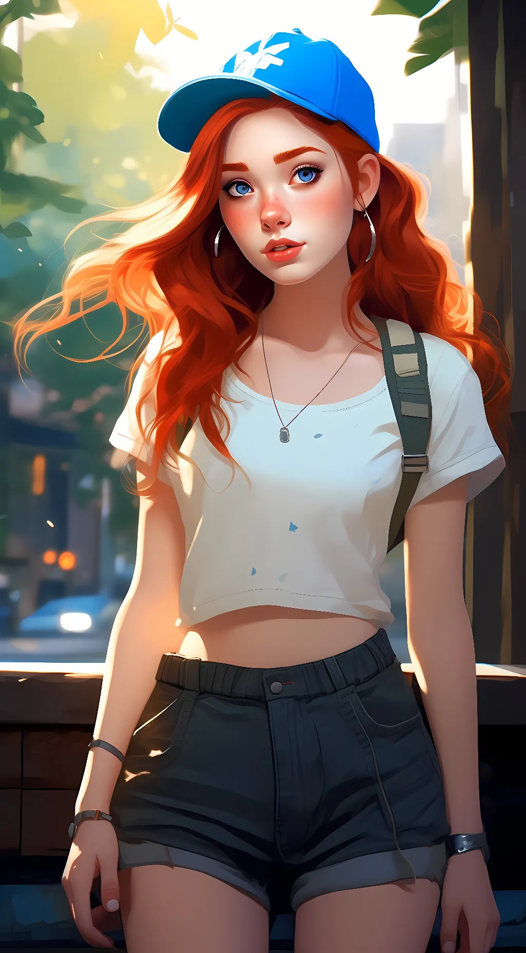 ai character: hannah background