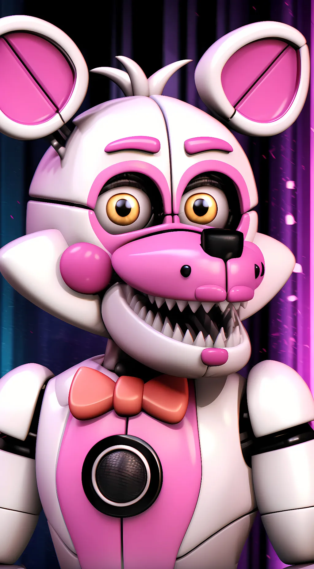 ai character: Funtime Foxy background