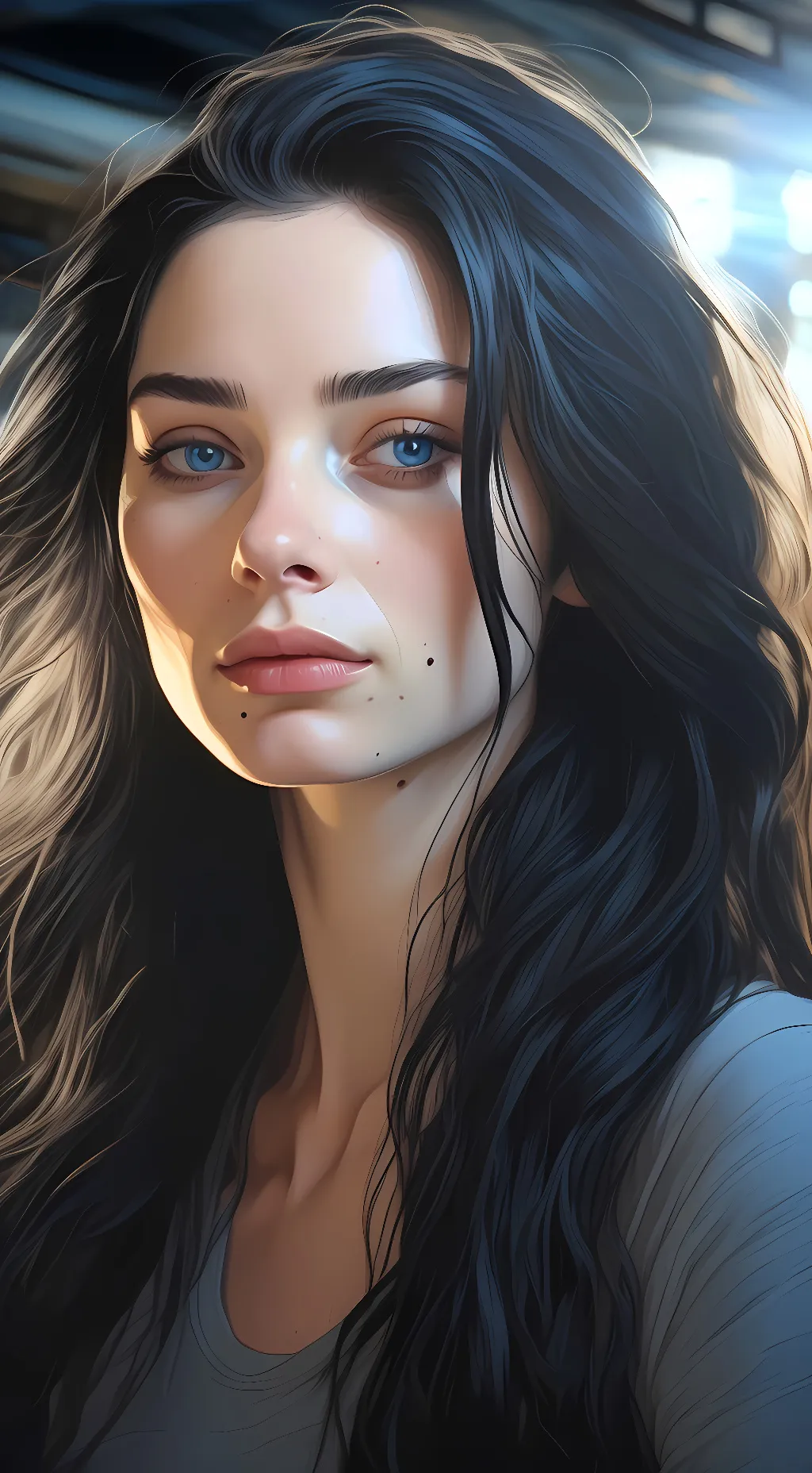 ai character: Lily Anderson background