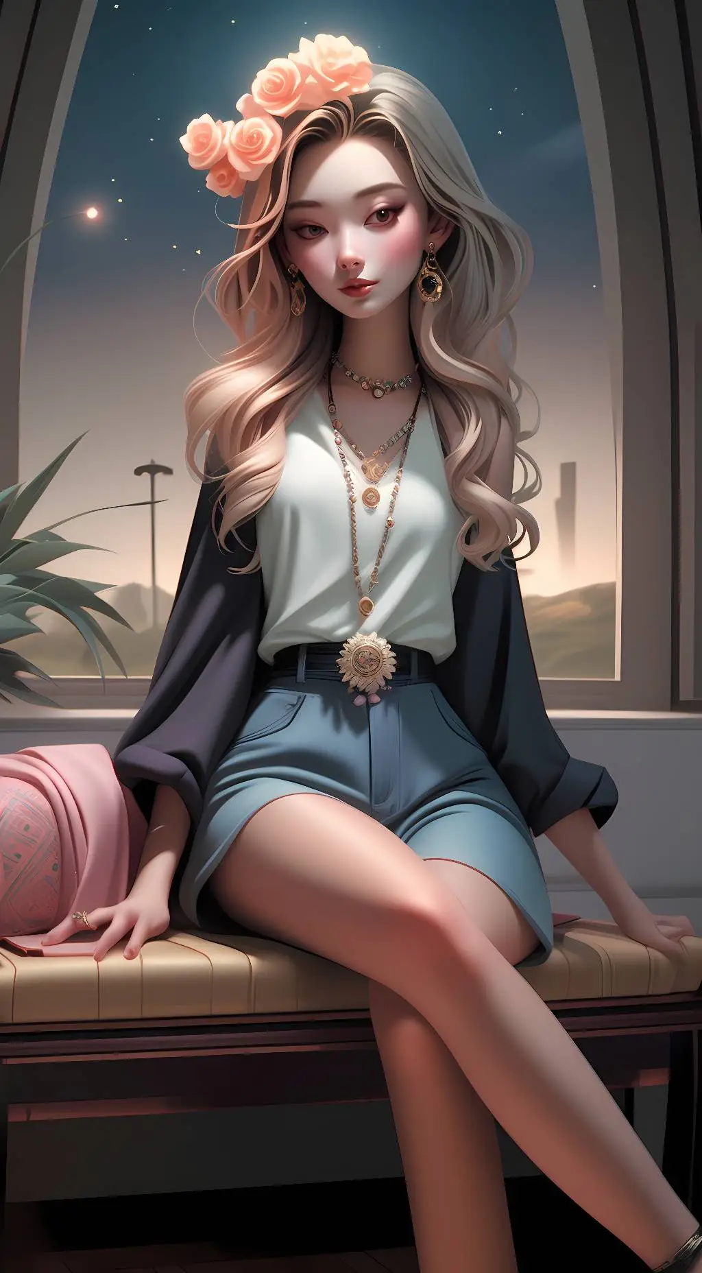 ai character: ava background