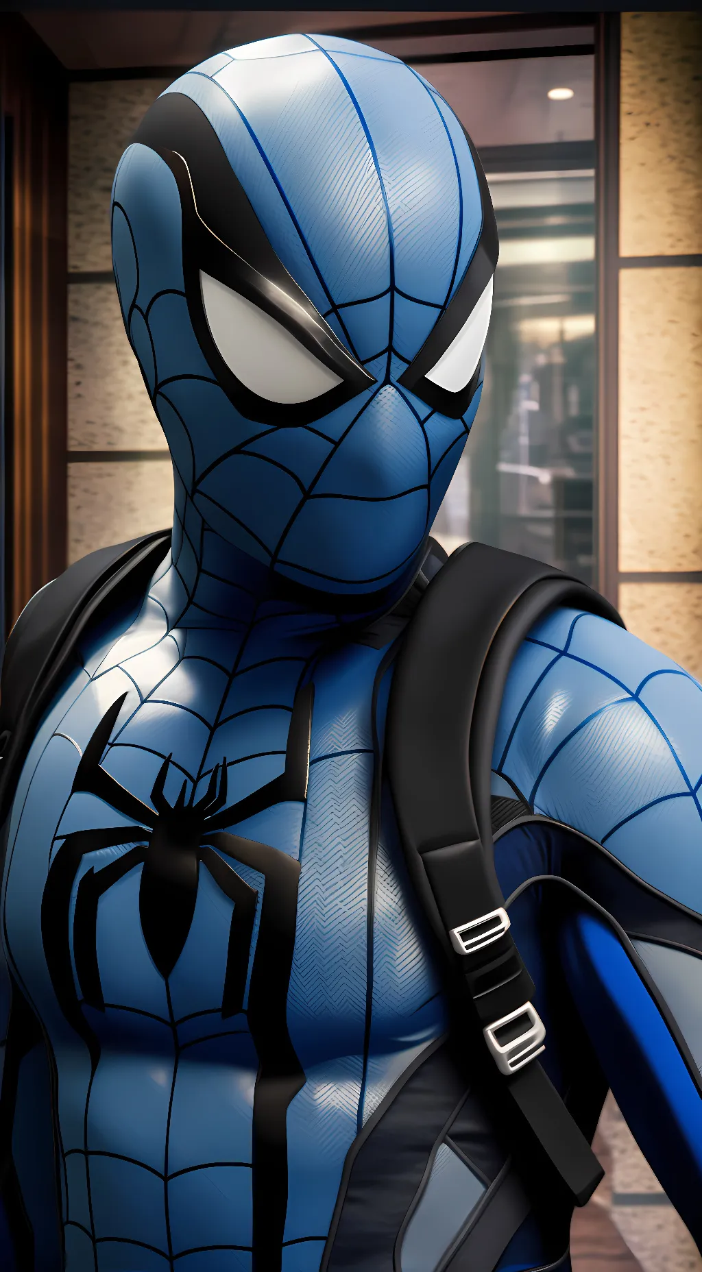 ai character: Spider-Zero background