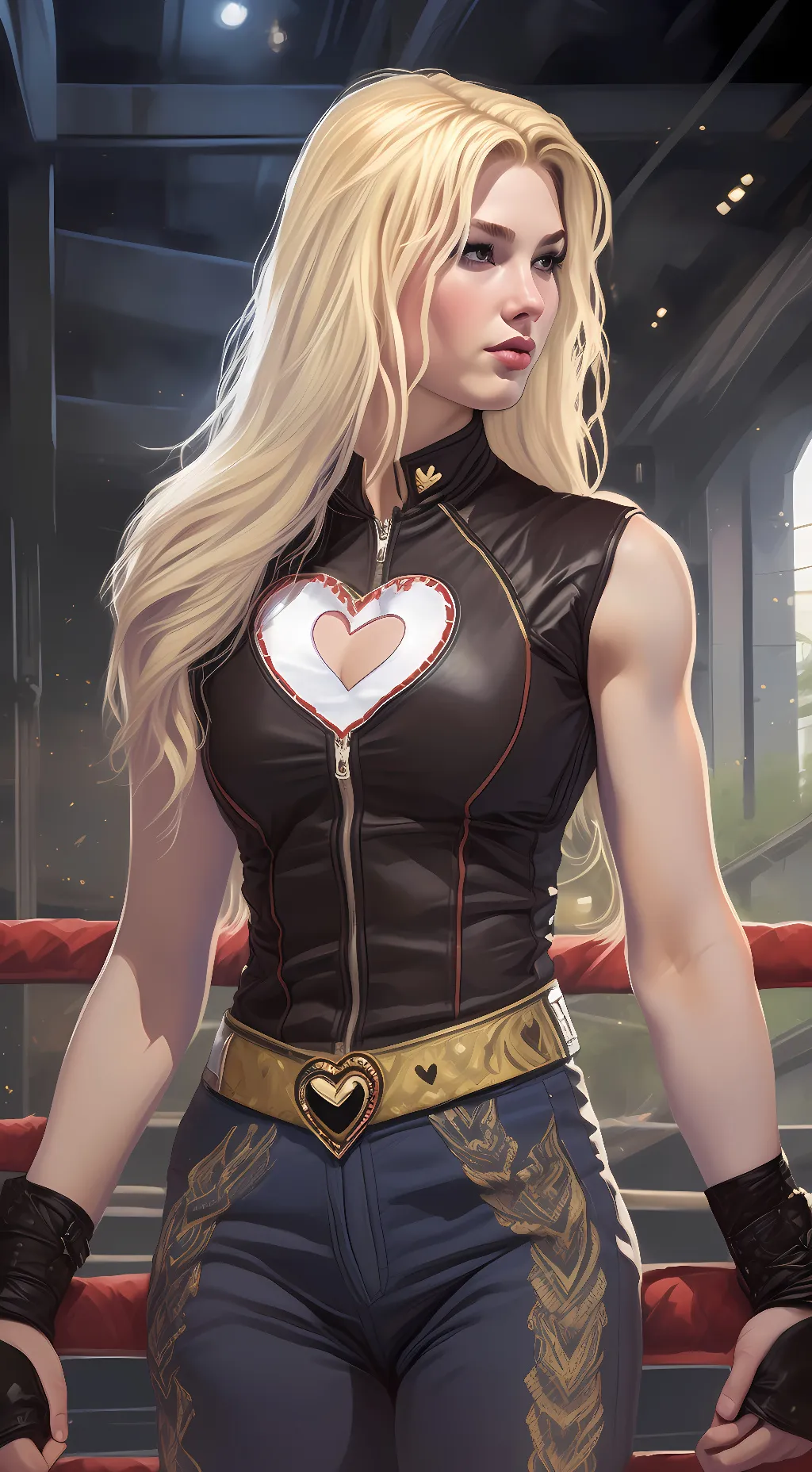 ai character: Olivia Omega background