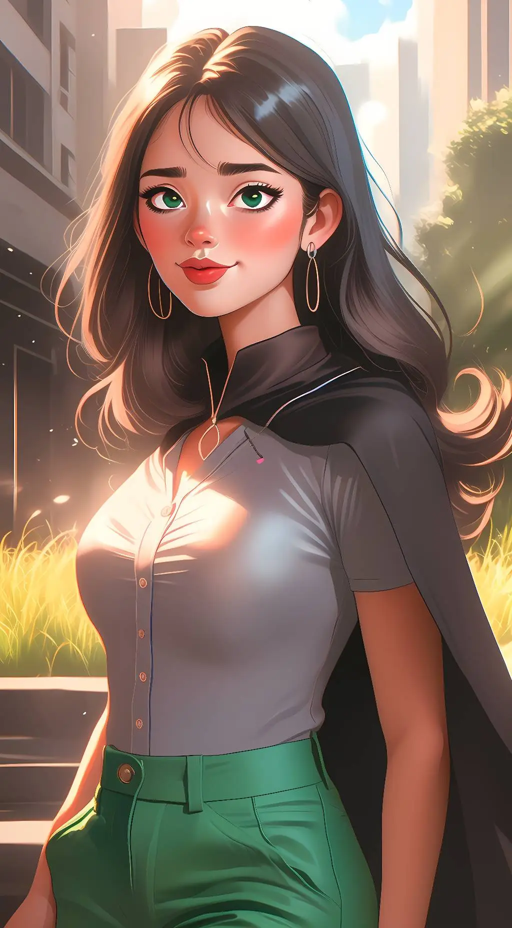 ai character: Courtney (TDI) background