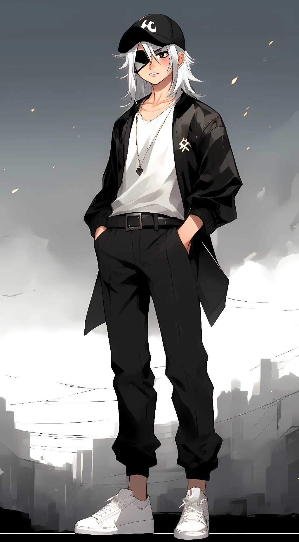 ai character: Vaughn background