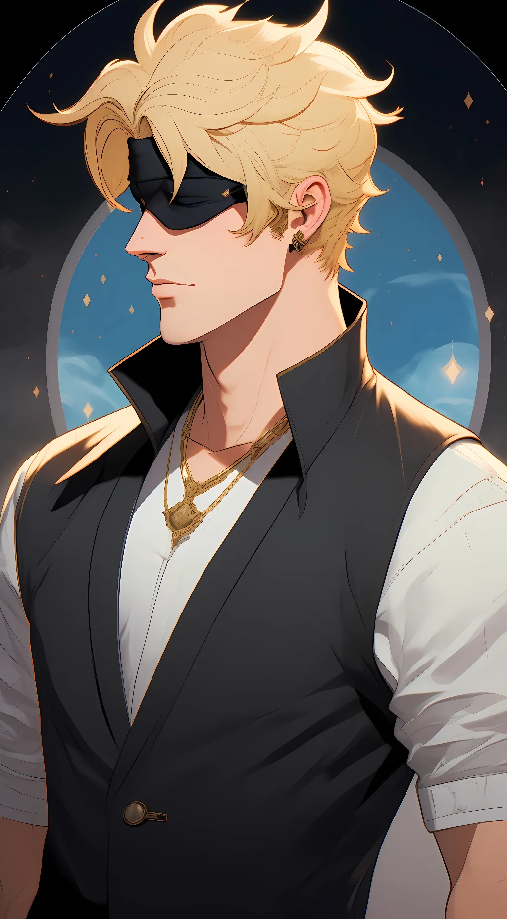 ai character: Taishiro Toyomitsu background