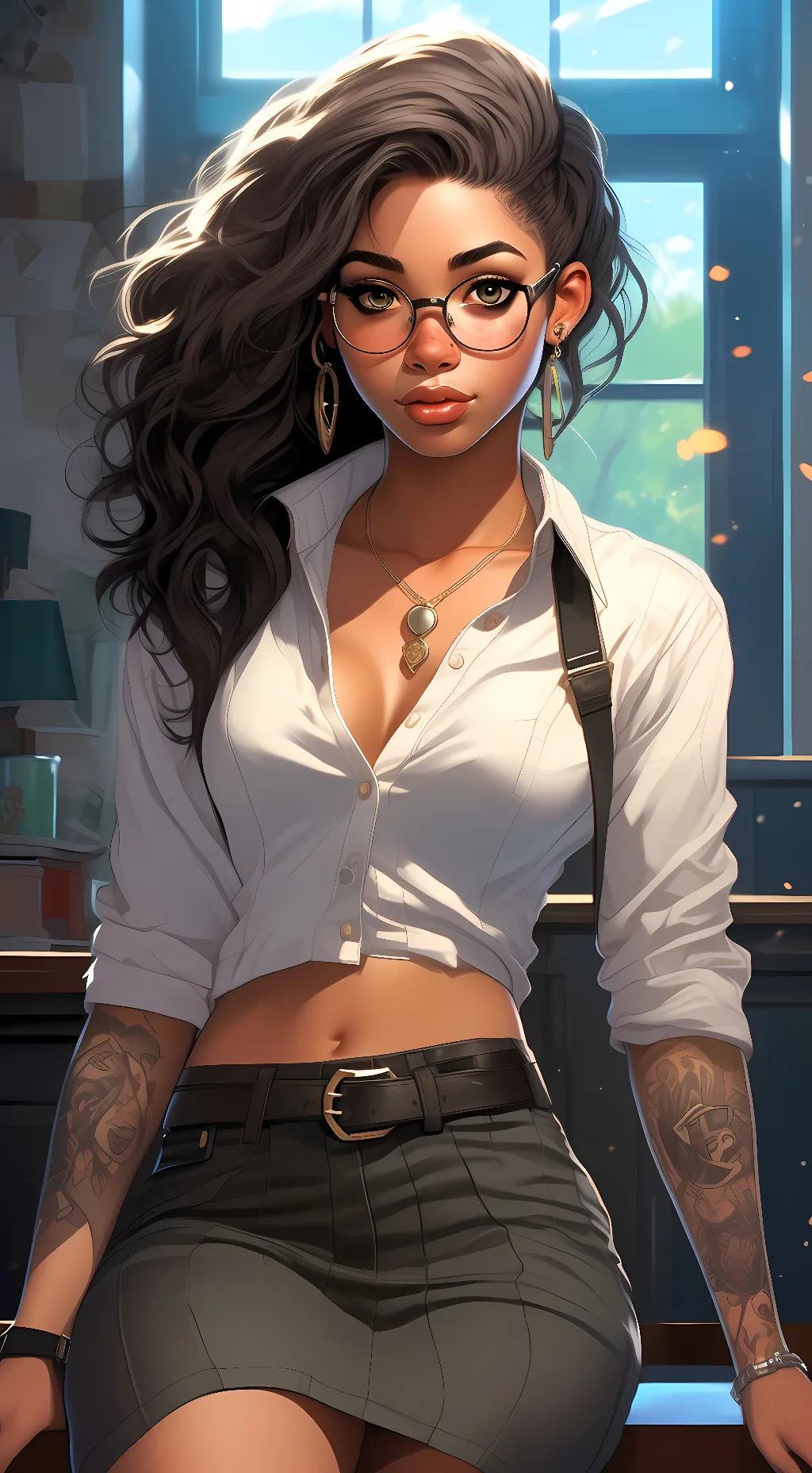 ai character: Cassandra background