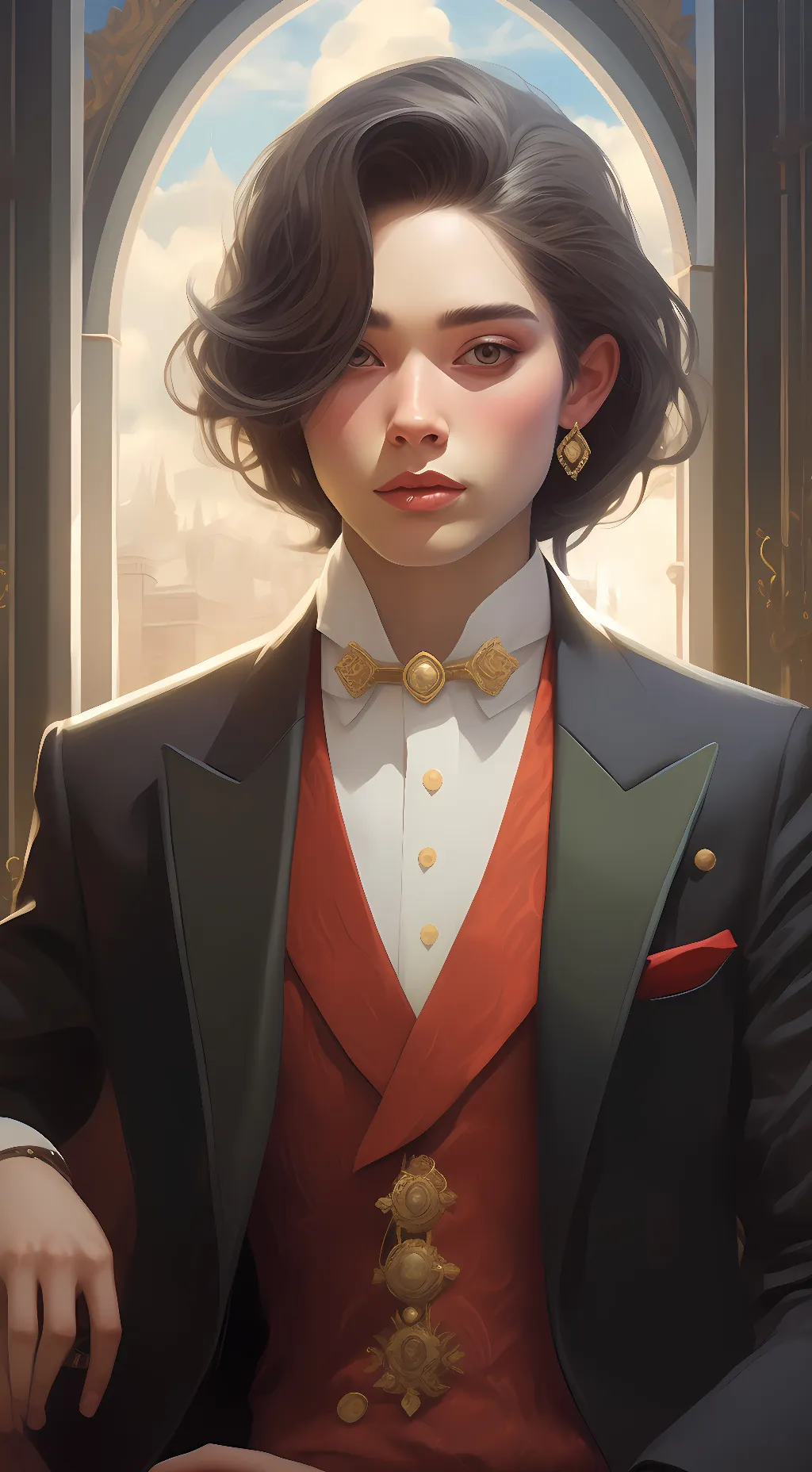 ai character: Parker background