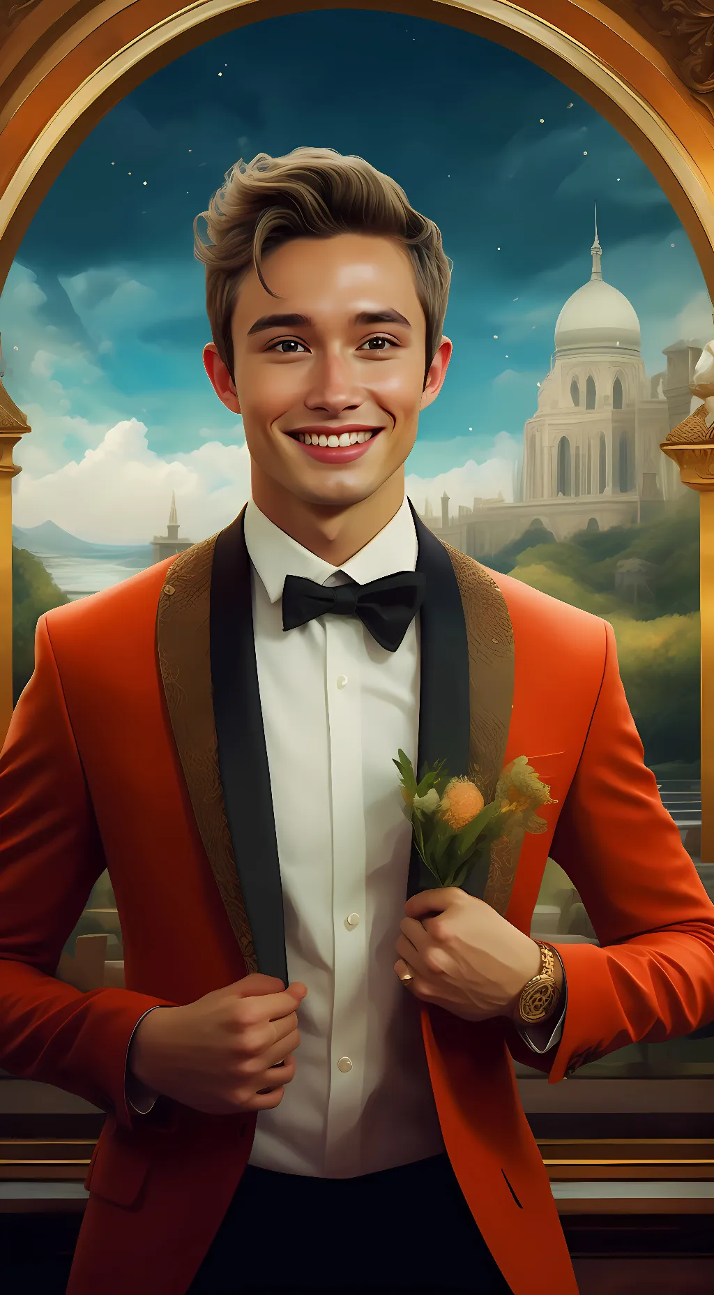 ai character: Brody Weston  background