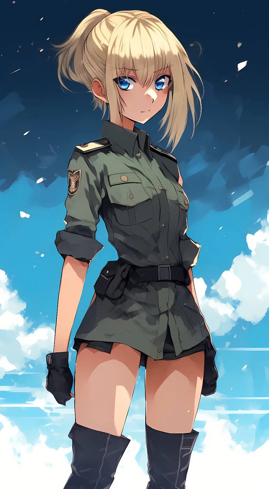 ai character: Alina  background