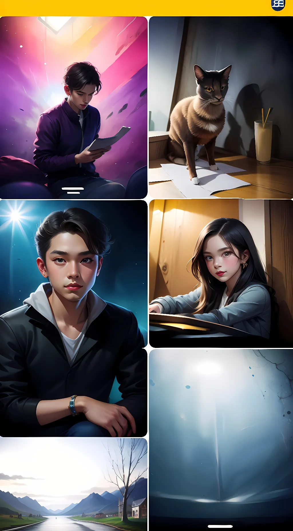 ai character: ben ashley tom oro background