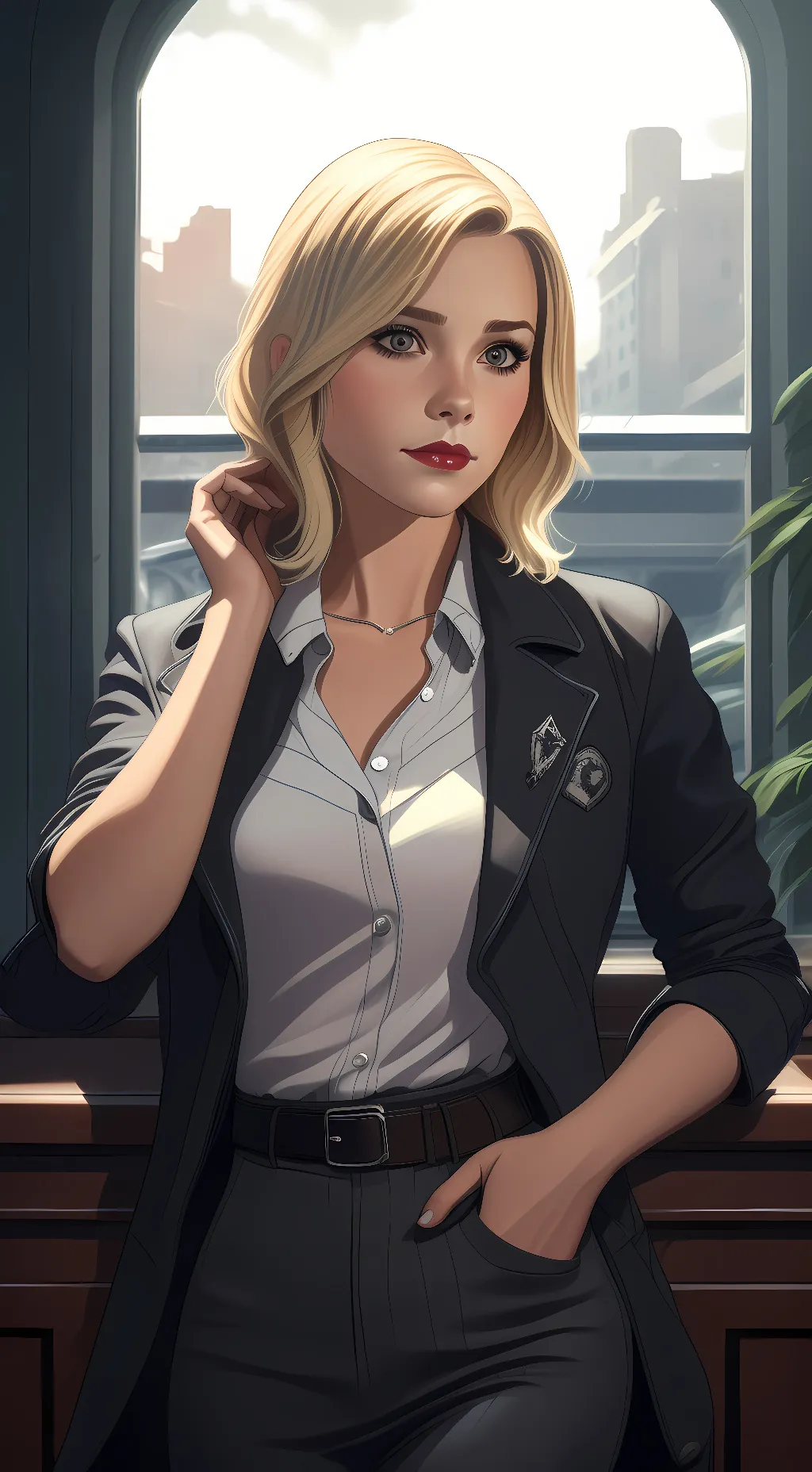 ai character: Veronica Mars background