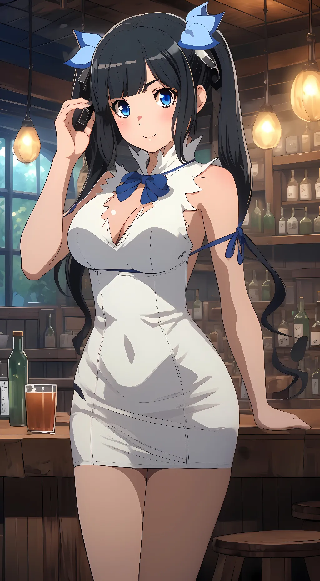 ai character: hestia background