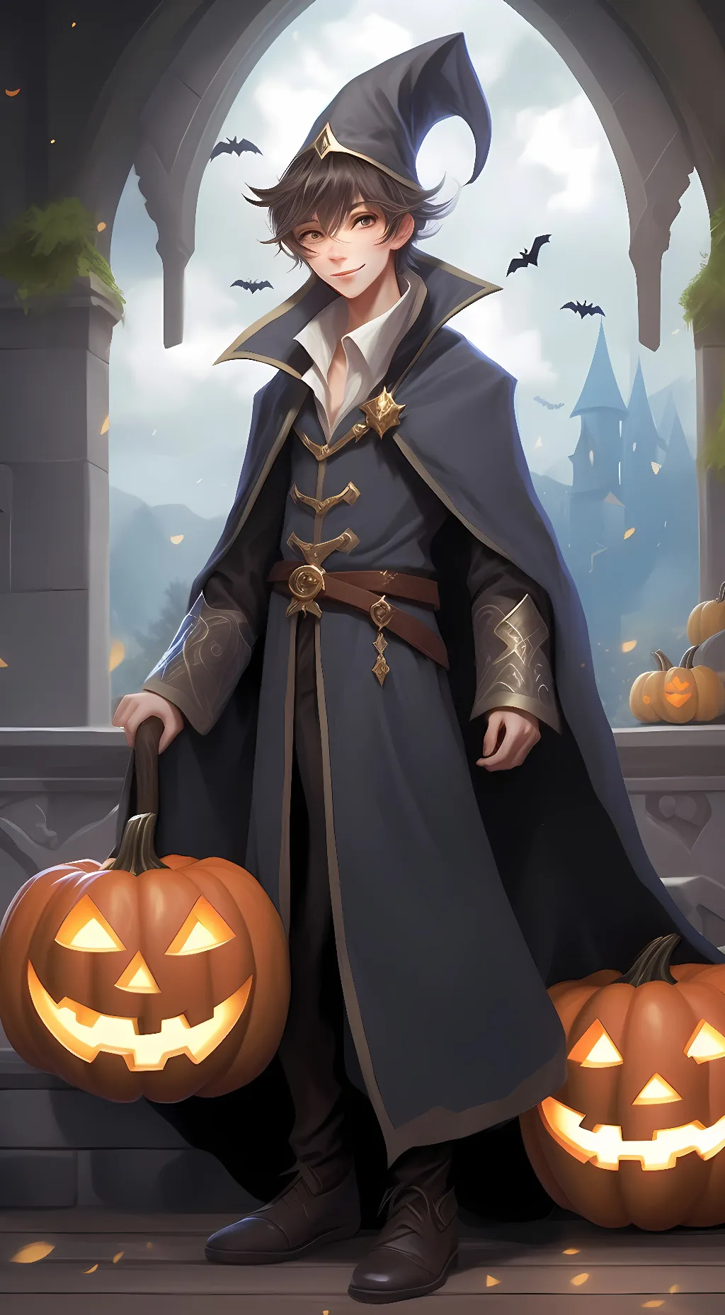 ai character: Max Hale background