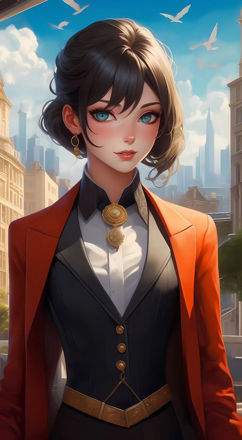 ai character: Roxy background