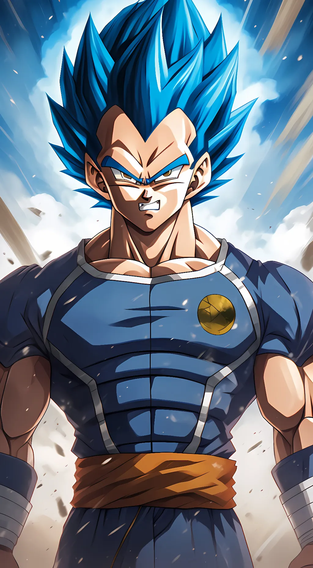 ai character: Vegeta background