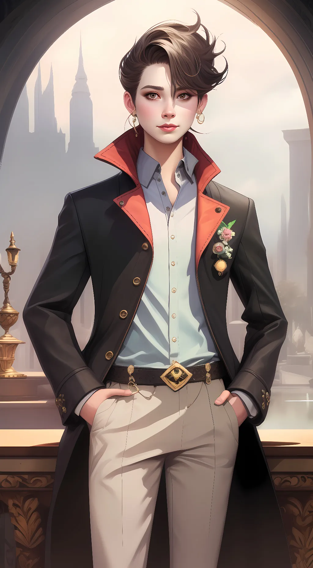 ai character: Elizabeth Johnson background