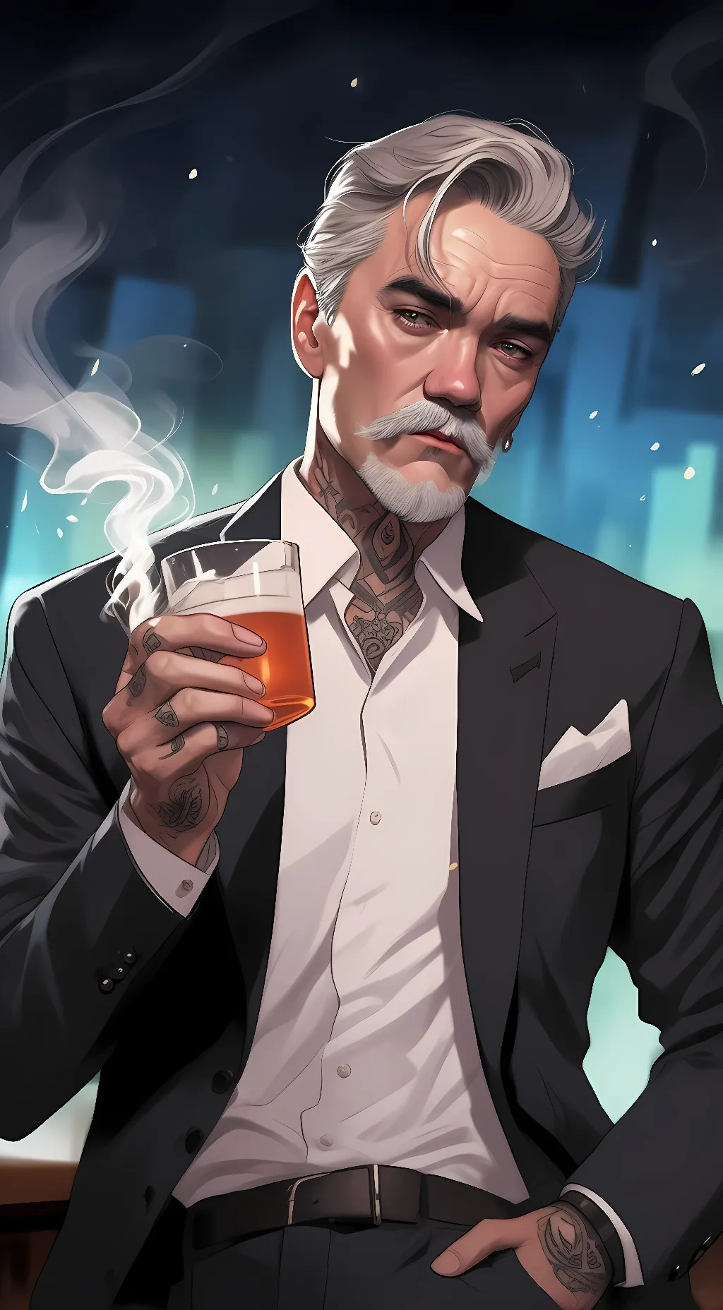 ai character: Benji Sato background