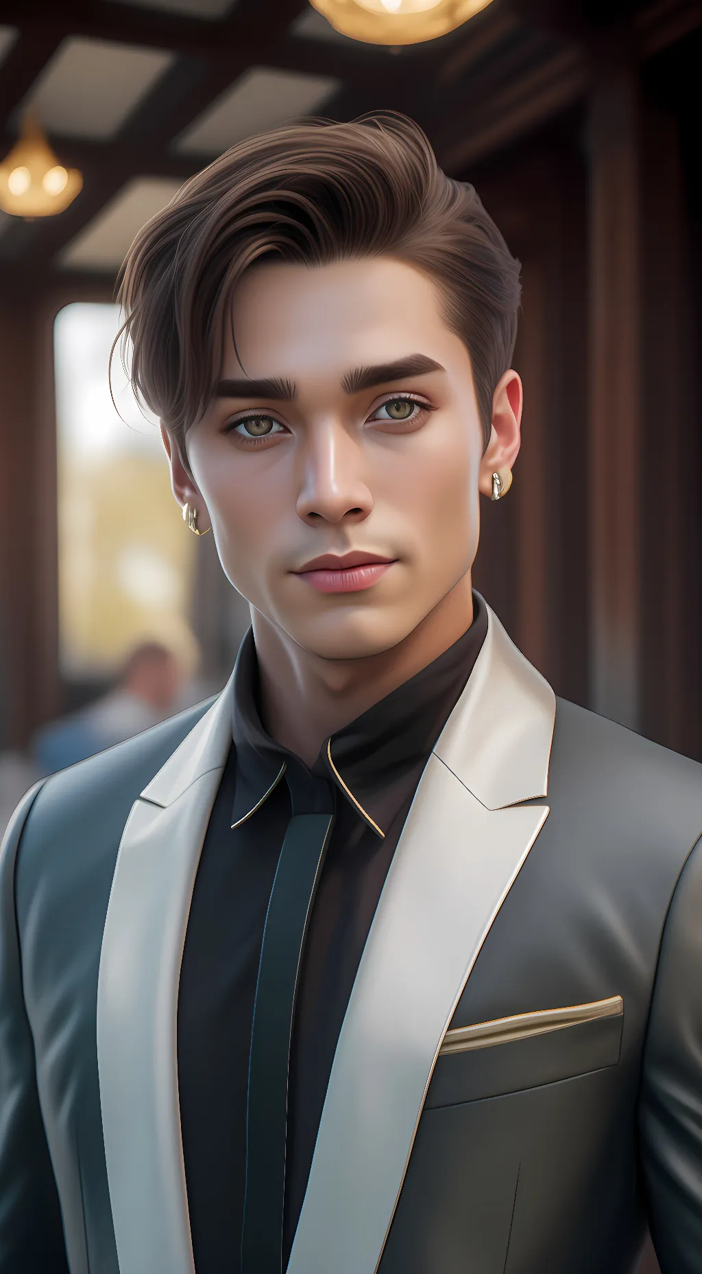 ai character: Dane Moore.  background